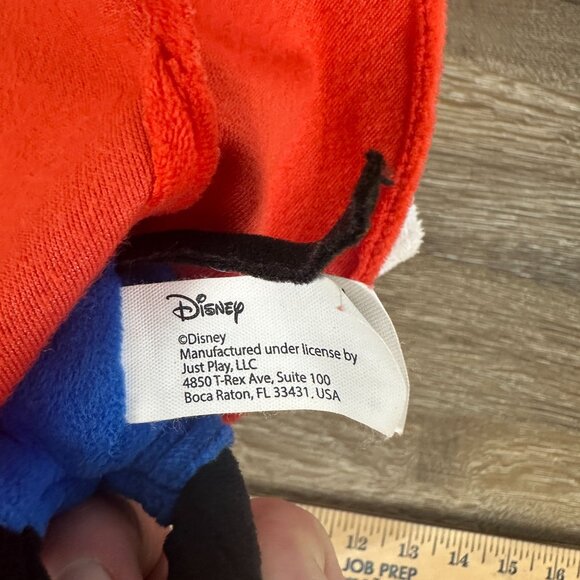 Disney Mickey Mouse Sorcerers Apprentice Plush Toy 10" Red Robe & Blue Hat Colle - Picture 6 of 7